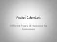 Different Types of Insurance for Consumers