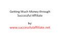Successful Affiliate