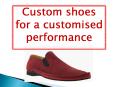 Custom shoes for a customised performance