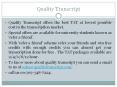 Interview Transcription Services