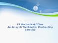 PJ Mechanical Offers An Array Of Mechanical Contracting Services