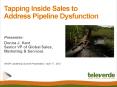 Tapping Inside Sales to Address Pipeline Dysfunction - Televerde