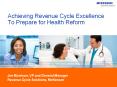 Prepare For Health Reform With Revenue Cycle Management Insight From McKesson