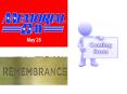 memorial day