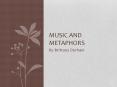 Music & Metaphors Biblio