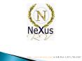 FAQ Presentation for NeXus RV - Version 2