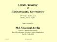 Urban Planning and environmental Management ppt