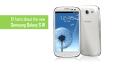 10 facts about the new Samsung Galaxy S III