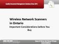 Wireless Network Scanners in Ontario - MES Hybrid