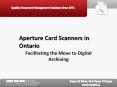 Aperture Card Scanners in Ontario - MES Hybrid