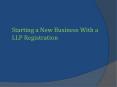 Starting a New Business With a LLP Registration