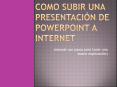como subir una presentacion