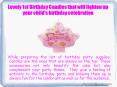 Lovely 1st Birthday Candles that will lighten up your child’s birthday celebration