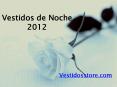 vestidos de noche 2012