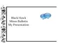 Black Hawk Mines Bulletin - My Presentation