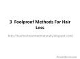 Natural Hair Loss Treatment and Cure Now