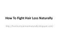 How to Grow Your Hair Quickly