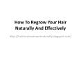How to Treat Hair Fall