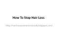How to Treat Hair Thinning