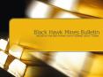 Black Hawk Mines Bulletin - Presentation