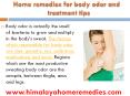Home remedies for body odor and treatment tips