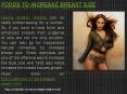 Foods to Increase Breast Size