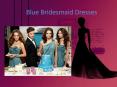 Blue Bridesmaid Dresses