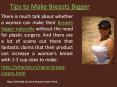 Tips to Make Breasts Bigger