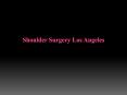 Shoulder Surgery Los Angeles – Conditions Treated by Shoulder Surgery Los Angeles
