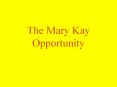 The Mary Kay Opportunity