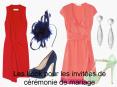 Les Look pour les invitées de cérémonie de mariage