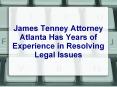 James Tenney Attorney Atlanta
