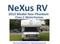 2013 Class C Motorhomes by NeXus RV