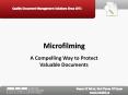 Microfilming: A Compelling Way to Protect Valuable Documents