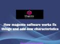 How magento software works fix things and add new characteristics