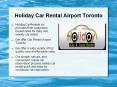 Car Rental Toronto Pearson International Airport