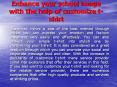 Enhance your school image with the help of customize t-shirt