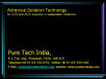Advanced Oxidation Technology for COD and BOD reduction in wastewater treatment.