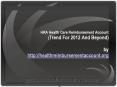 HRA News For 2012 From http://HealthReimbursementAccount.ORG