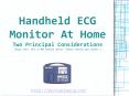 Why Use Hand-held ECG At Your House