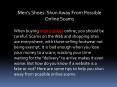 Men's Shoes: Shun Away From Possible Online Scams | men's leather shoes