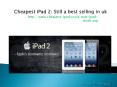 cheapest ipad 2 deals uk