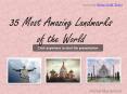 35 Most Popular Landmarks Around the World