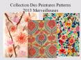 collection des peintures patterns 2013 merveilleuses