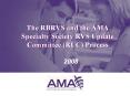 The RBRVS and the AMA Specialty Society RVS Update Committe
