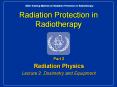 Radiation Protection in Radiotherapy