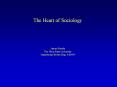 The Heart of Sociology