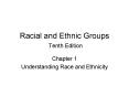 Racial and Ethnic Groups Tenth Edition