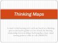A visual-verbal learning tool, each one based on a thinking process and used together as a set of tools for showing relationships between things. Each map has a basic visual starting point or what we call a PRIMITIVE.