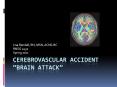Cerebrovascular Accident 